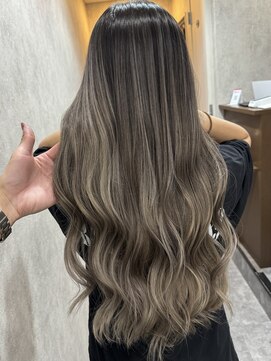 ルーゼン(LUXEN) 【LUXEN】グレージュバレイヤージュ