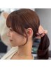似合わせ顔周りカット＋似合わせカラー