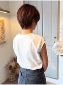 大人可愛い＊ふんわりショートレイヤーボブ◎