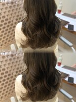 ヌー 栄(nuu)&nbsp;【Mayuno】ブリーチなしダブルカラー／オリーブベージュ