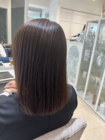 アルブル エト シミー(Arbre et chimie)&nbsp;クラゲヘアー/小顔に見せるヘア/ココアベージュ/東村山