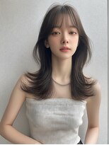 レア 渋谷(Le'a)&nbsp;【Ｌｅ’ａ】レイヤーカット　グレージュカラー　髪質改善