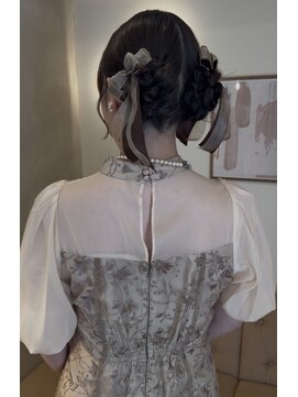 ラヴィズム 名駅店(LUVISM) ヘアアレンジ/リボンヘアアレンジ/ツインアレンジ/erika/