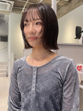 フィルムス 田町芝浦(FILMS) 顔まわりレイヤーボブ