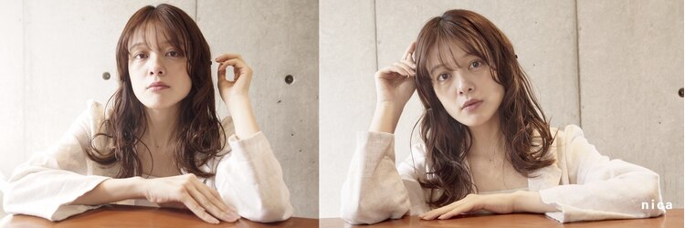 ニカバイカルマ(nica by carma)のサロンヘッダー