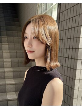 フェイス 石川町 (FACE) ボブ×ミディアム×レイヤーボブ×前髪長め×横浜×20代30代