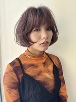 ペスカケイクリエイティブ(PESCA K-CREATIVE)&nbsp;モーヴブラウン×エアリーボブ