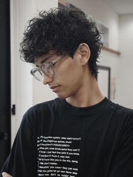 ギヴヘアインダストリー(Give hair industry)の写真/メンズパーマが得意なサロン◎パーマにトラウマのある方は、Giveへ