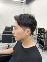 ノイセル 心斎橋(Noisyle)&nbsp;刈り上げセンターパート/波巻きツイストスパイラル/心斎橋