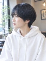 トウカバイエント 南森町(touca by emt)&nbsp;ブルーブラック/ショートボブ/小顔見せ