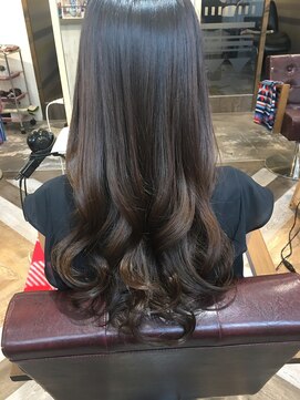 ヘアーサロングランデ 高円寺(hair salon Grande) ナチュラルアッシュベージュのグラデーションカラー