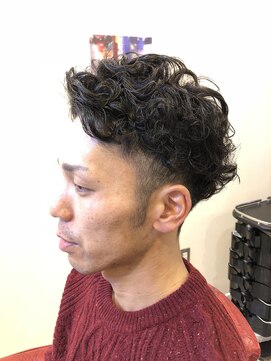 バーバー アカダマ クルっと大人パーマ