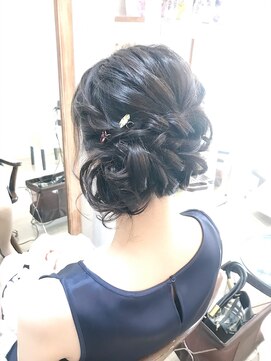 ロカット サロン(Roquat Salon) サイドアップアレンジ【ヘアアレンジ  立川立川南/八王子/袴】