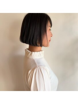 ツイギー 宮西店(TWiGGY) 顎ラインぴったりミニボブ