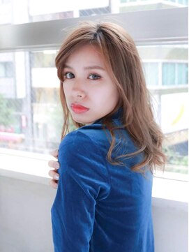 ルティア 池袋(Lutia) かきあげバング ベージュカラー★★