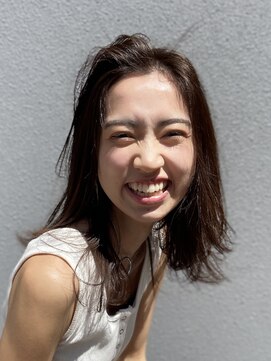 インデックスヘアソア(in'dex hair soar) 自然体ヘア /小顔/オリーブカラー/ハイライトカラー