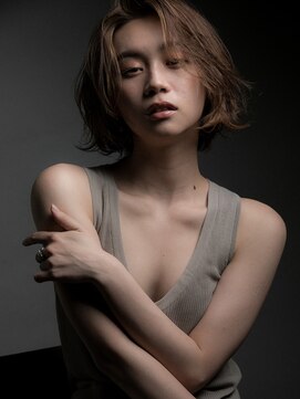 カッファ 東銀座(CUFFA) 【CUFFA】グレーベージュボブ東銀座【カッファ】