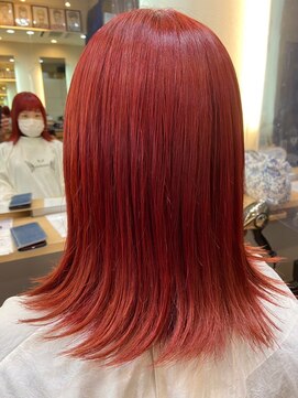 ニーナ 三軒茶屋(nina) ◎ダブルカラーチェリーレッド◎