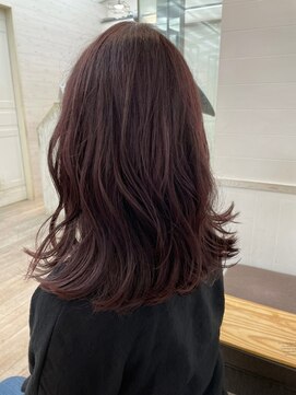 ナンバー イル デュッカ 札幌(N° il duca) 大人かわいいエギョモリ ミルクティーブラウン ひし形シルエット