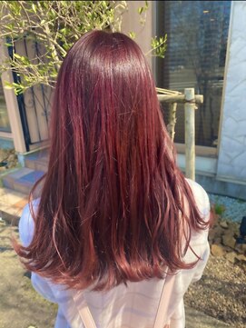 エイト 金沢店(EIGHT kanazawa) 濃いめピンクカラー