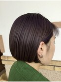 耳掛けショートボブ/30代40代50代/倉敷