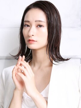 クラッチ トリートメント アンド ヘッドスパ 江坂(CLUTCH) 大人可愛い小顔美髪ツヤ髪こなれヘアセンター分けボブA3