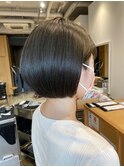 コンパクトボブ×オリーブグレー_TREAT妙典