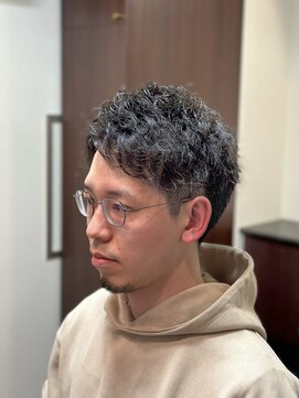 ケースタイル ヘアスタジオ 神保町店(K STYLE HAIR STUDIO) ツーブロック/アップバング/ビジネスパーマ/ツイストスパイラル