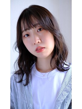 スリー スタンド(THREE STAND) 美髪似合わせカット前髪シースルーバング