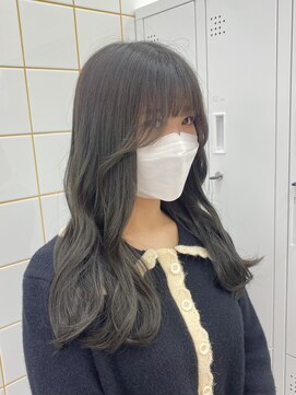 ガーランド(Girland) 【girland】オリーブカラー/韓国風/レイヤーカット