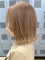 ダブルカラーベージュカラーケアブリーチカラーハイトーンカラー