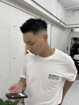 ウェルネス(Wellness) ハイライト波巻きマッシュアップバング束感ショート94