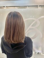 ヘアースペースブルーム ヒーロー 園田店(HAIR SPACE BLOOM hero) 【園田/インナーカラー】オトナカワイイカラー