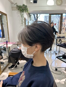 フォルテ 表参道店(FORTE) かきあげるだけできまるハンサムショート