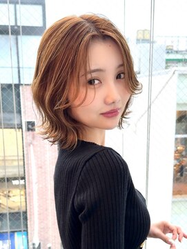 ロンドヴァリー 渋谷店(Lond vallee) ミルクティーベージュ～顎下3センチ～