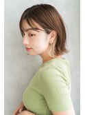 【骨格に合わせます♪】耳かけ×肩上ボブ