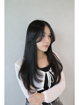 リアン バイ キートス(Lien by kiitos) ワンカールレイヤー/レイヤーカット/ワンホンレイヤー