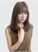 艶感カラーメディアムヘア