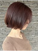ミニボブショートボブフェイスレイヤー岡山南中央町