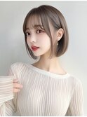 【vlow 吉田＃24】軽めレイヤーボブ vlow 表参道 韓国