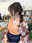 編みおろし ヘアアレンジ