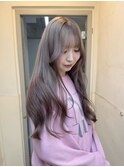 ラベンダーベージュ*ブリーチカラー