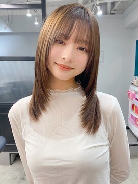 エトラ 渋谷店(etora) 小顔 美髪 レイヤーカット イメチェン ワイドバング"