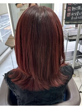 アルファタッチ 静岡店(alpha touch) 春レッドカラー