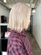 ルーツ ヘア デザイン(roots hair design)の写真/【新町/西大橋駅4分】年齢とともに気になる白髪も“活かして”お洒落に♪旬なカラーが楽しめるのも嬉しい◎