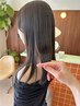【湿気対策☆】うるつや縮毛矯正+カット+5stepCOTAトリートメント付
