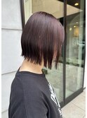 切りっぱなしボブ