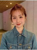 ふんわりミディアムイメチェン美髪サイドバング大人ボブ