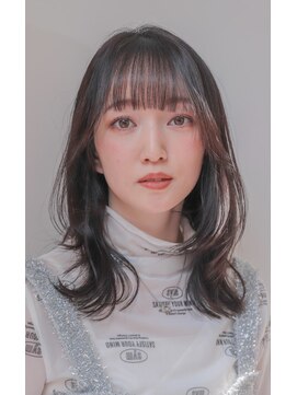 ポイントファイブバイソレイユ 豊橋駅前大通店(.5 by SOLEIL) セミロングハイライトレイヤーカット