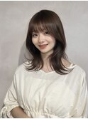 くびれヘアアプリコットオレンジ